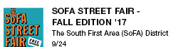 SOFA Street Fair - Fall Edition '17 The South First Area (SoFA) District 9/24 link