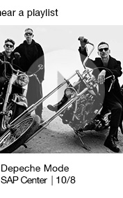Depeche Mode SAP Center  | 10/8 link