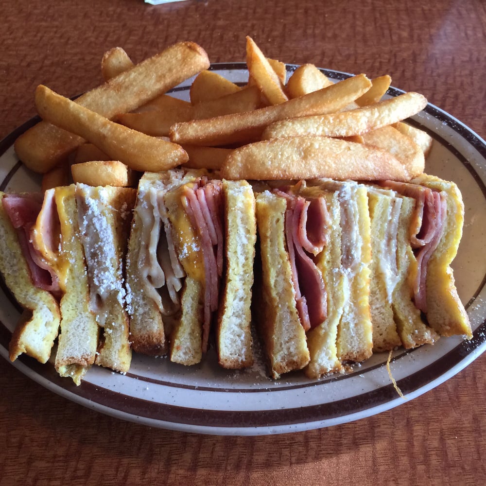 Sandwich and Fries 