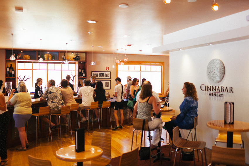 Cinnabar Winery Tasting Room
