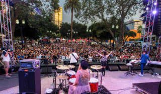 Global Soccer Match Concert Networking