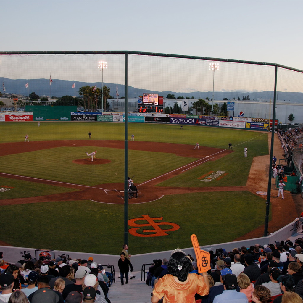 San Jose Giants vs Ontario Tower Buzzers Baseball Game