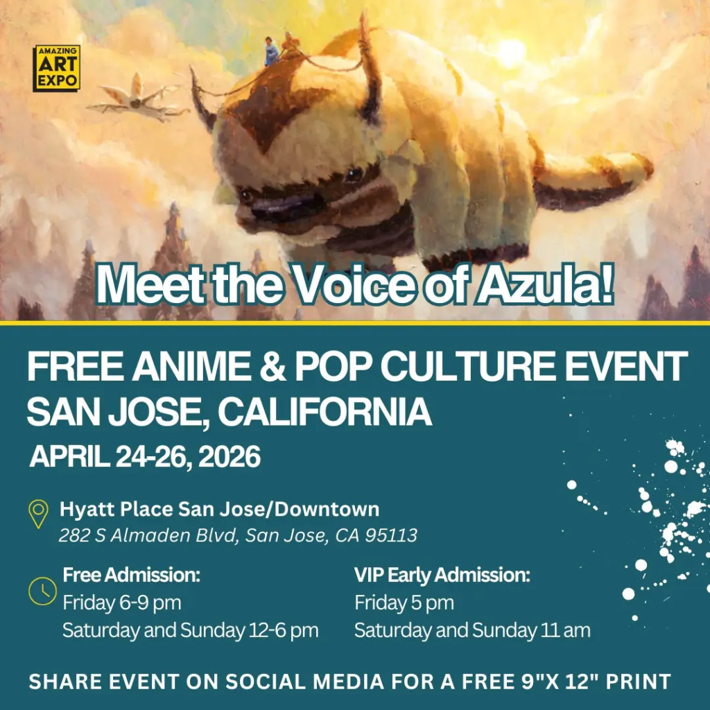AMAZING ART EXPO: FREE SAN JOSE ANIME & POP CULTURE ART/COSPLAY EXPO