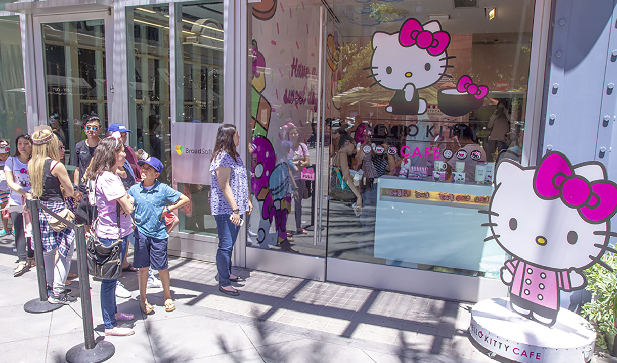 Hello Kitty Cafe in California