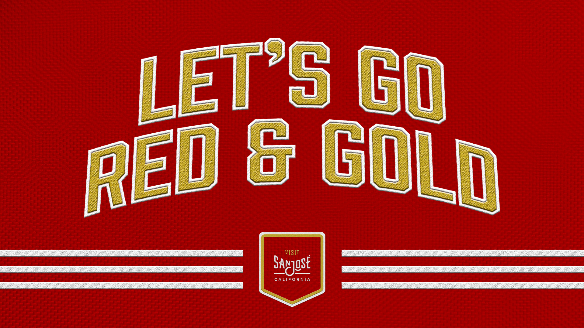 Go red and gold