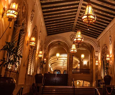 California Theatre lobby