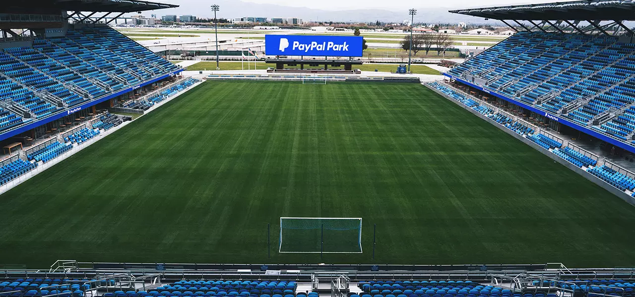 PayPal park field and seating