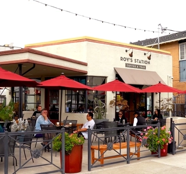 Roy's Station coffee shop in Japantown. 