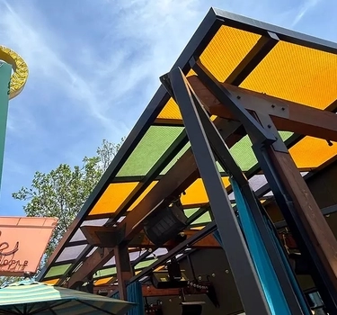 Exterior view of "The Table" restaurant in the San Jose neighborhood of Willow Glen