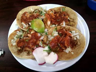 Street Tacos with Salsa 