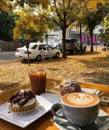 Coffee and pastries