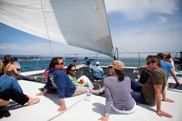 Enjoying a day on the bay with O'Neill Yacht Charters (OYC)