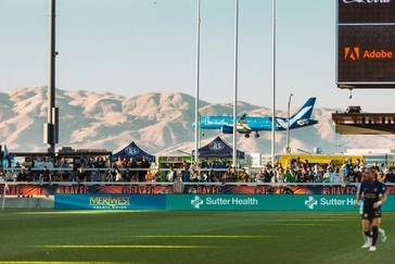 PayPal Park during Bay FC game