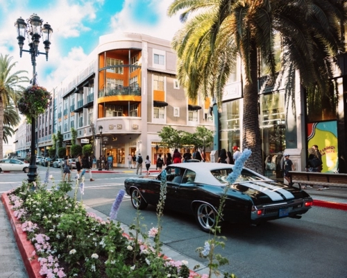 Santana Row Muscle Car Road Trip in San Jose