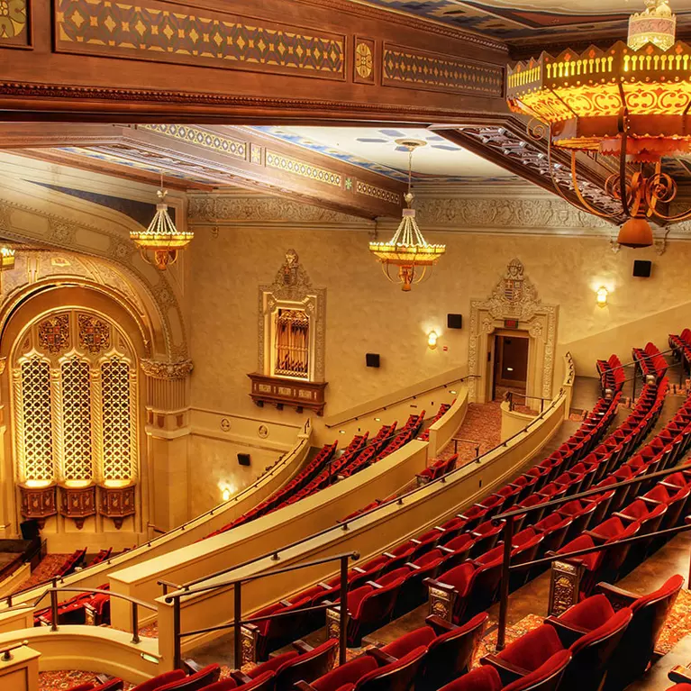 California Theatre theater seats