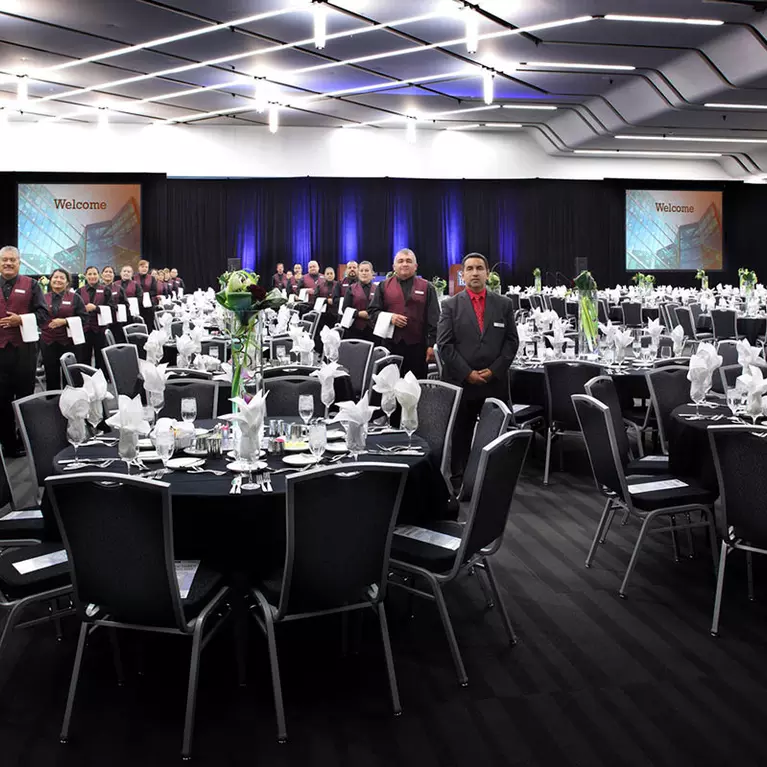 San Jose McEnery Convention Center 220 Grand Ballroom small Banquet