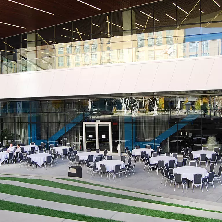 San Jose McEnery Convention Center Exterior LL patio