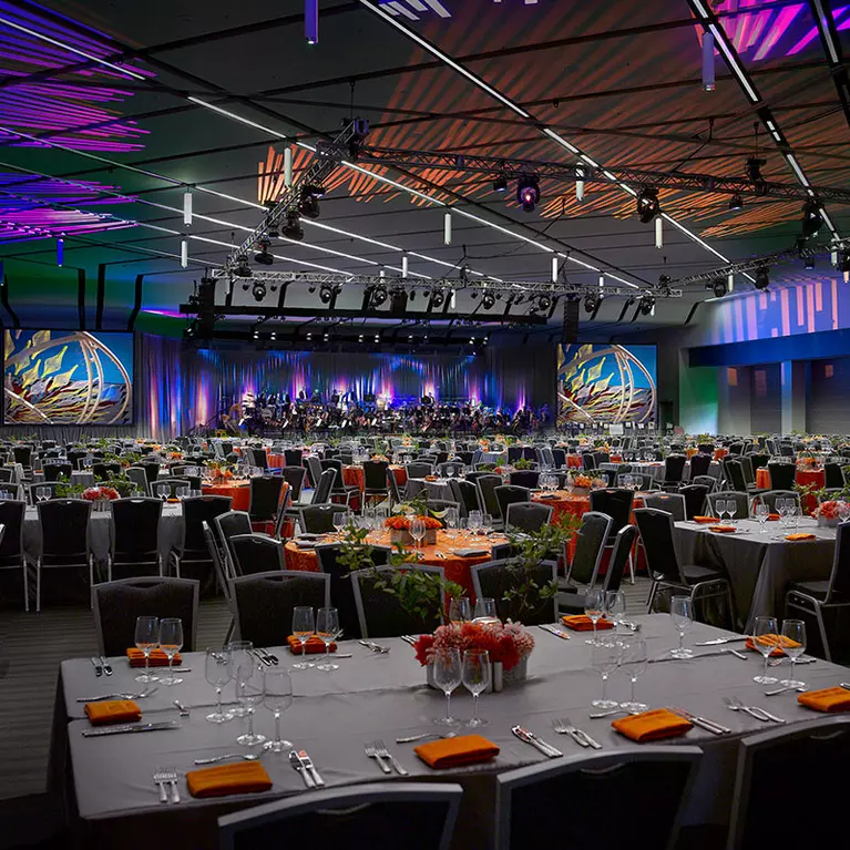 San Jose McEnery Convention Center Grand Ballroom Gala 