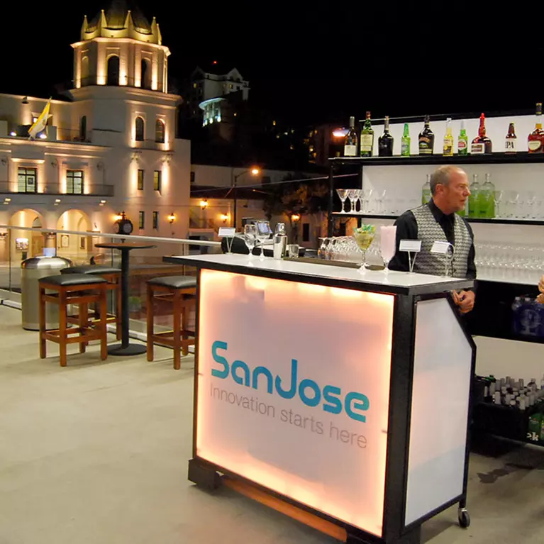 San Jose McEnery Convention Center terrace bar