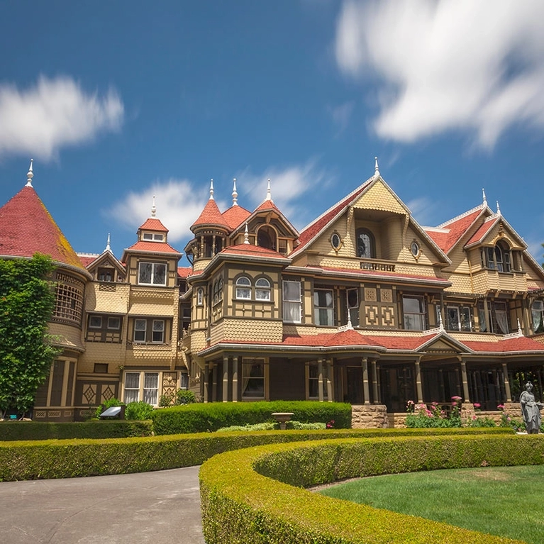 Winchester Mystery House Exterior in San Jose