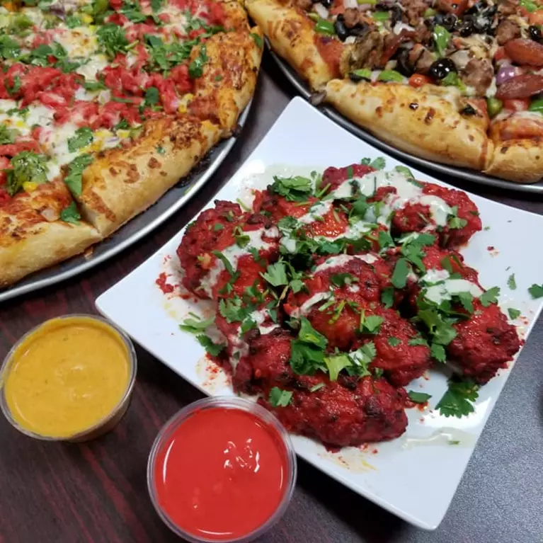 Tasty Indian Pizza