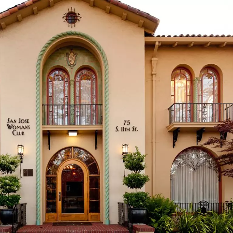 San Jose Women's Club, a historic landmark in San Jose