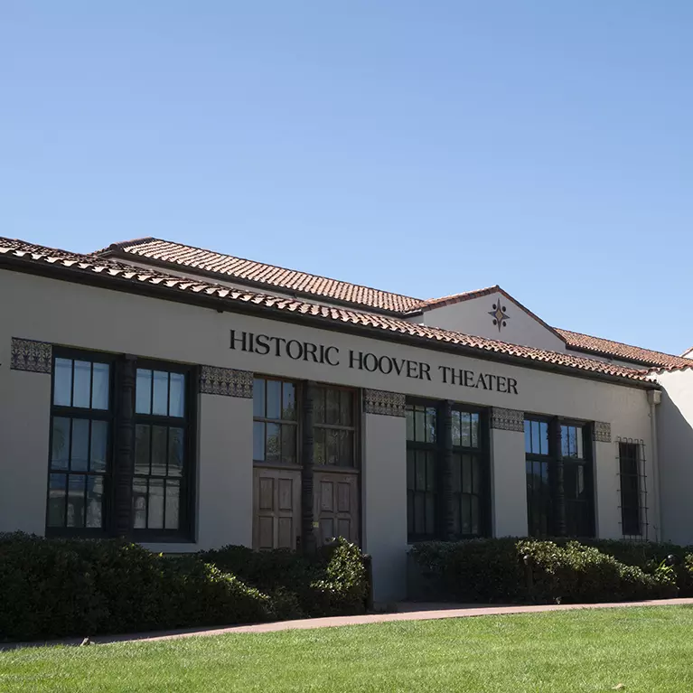 Historic Hoover Theatre in San Jose's Rose Garden neighborhood