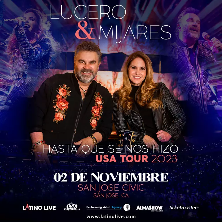 Lucero and Mijares in San Jose