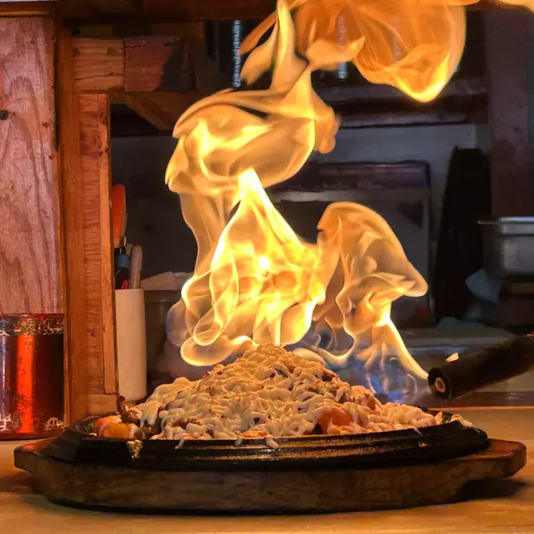 Omogari Flaming Chicken Fondue