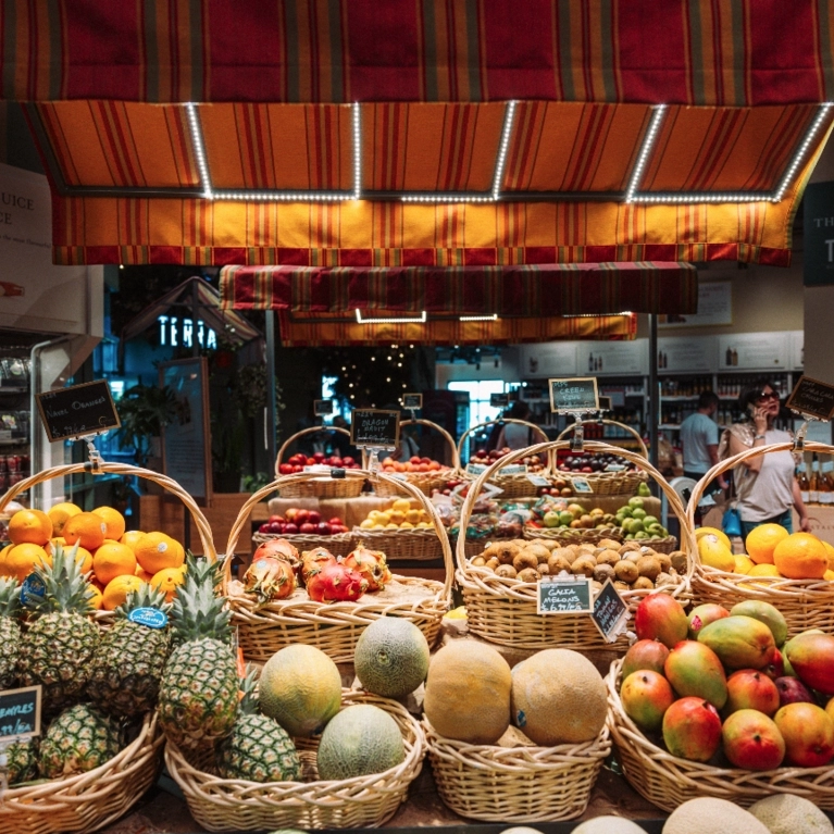 Produce at Eataly located at Westfield Valley Fair in San Jose