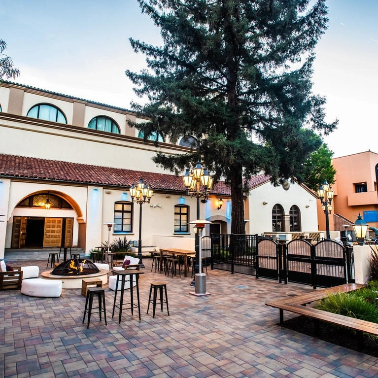 Montgomery Theater Outdoor Courtyard