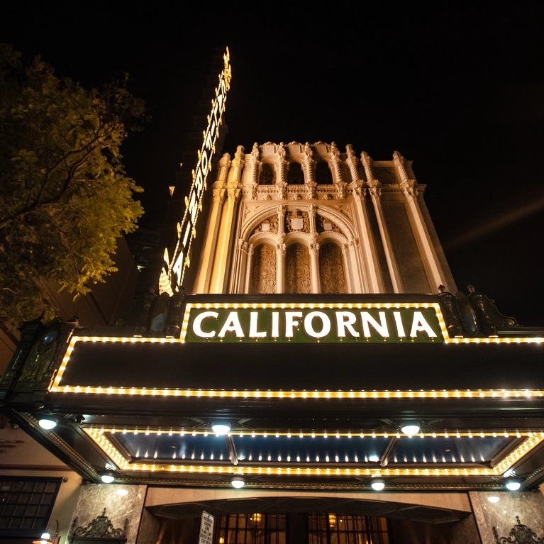 California Theatre Exterior