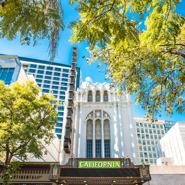 California Theatre Exterior